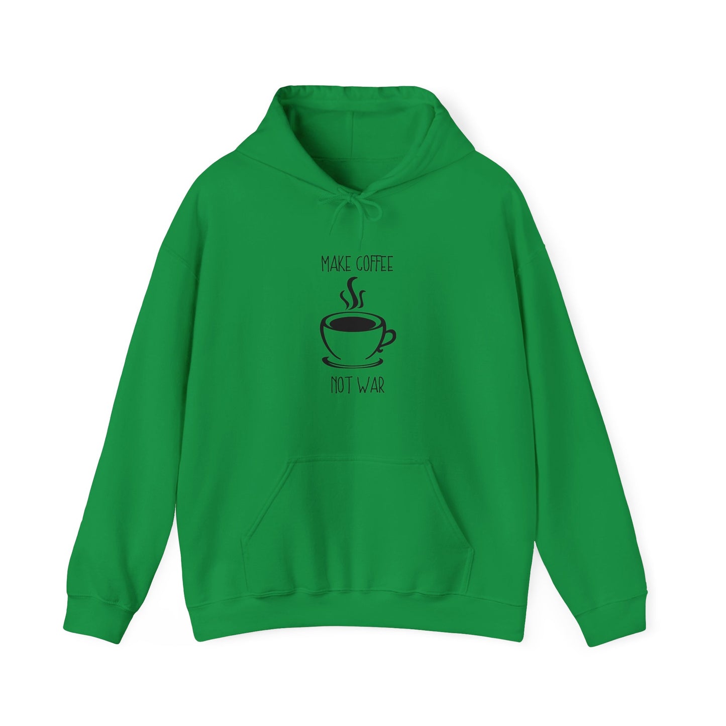Make Coffee Not War Hoodie